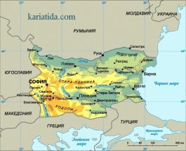 Карта Болгарии, подробная на русском языке на Туристер.Ру 934459.gif